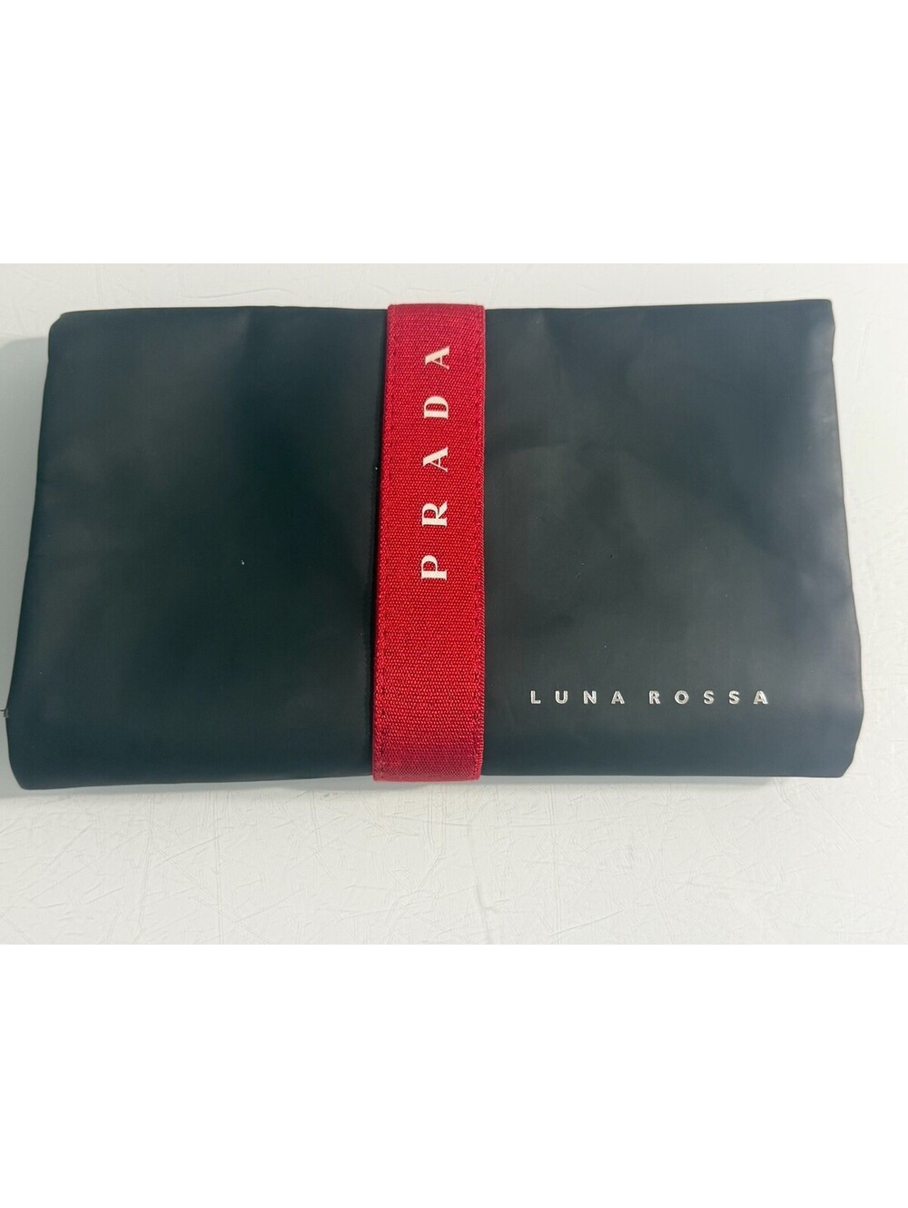 PRADA Luna Rossa Unisex XL Jet Set Toiletry Bag Travel Pouch
